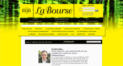 Desktop Screenshot of lettrelabourse.com