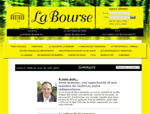 Tablet Screenshot of lettrelabourse.com